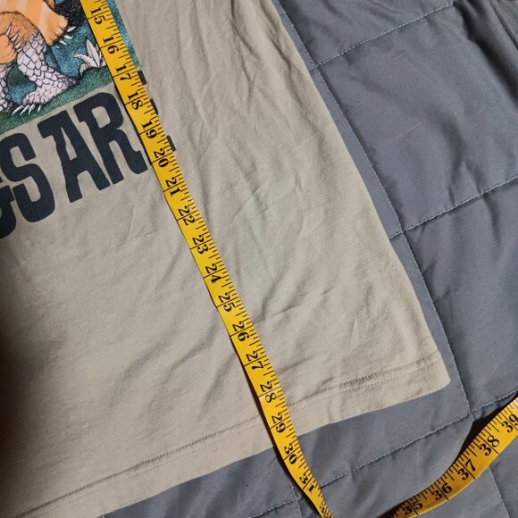 Where the Wild Things Are Graphic Tee Shirt %100 Cotton USA Tan Mens L Sendak - Picture 5 of 5